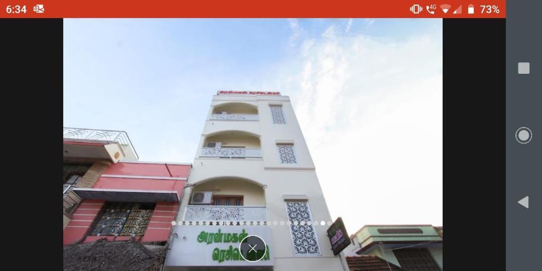 Aranmagan Residency Hotel Tiruchchendūr Buitenkant foto